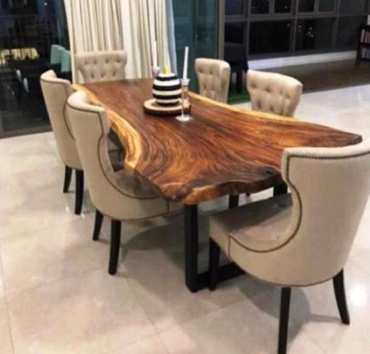 Live Edge Slab Dining Tables