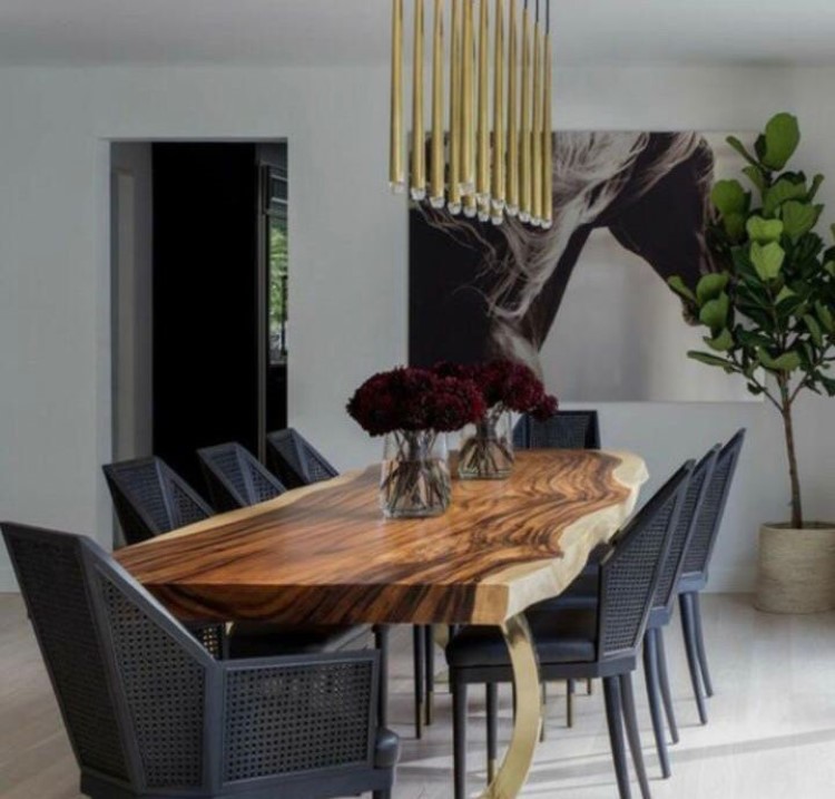 Live Edge Slab Dining Tables