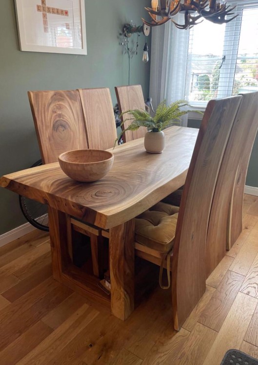 Live Edge Slab Dining Tables