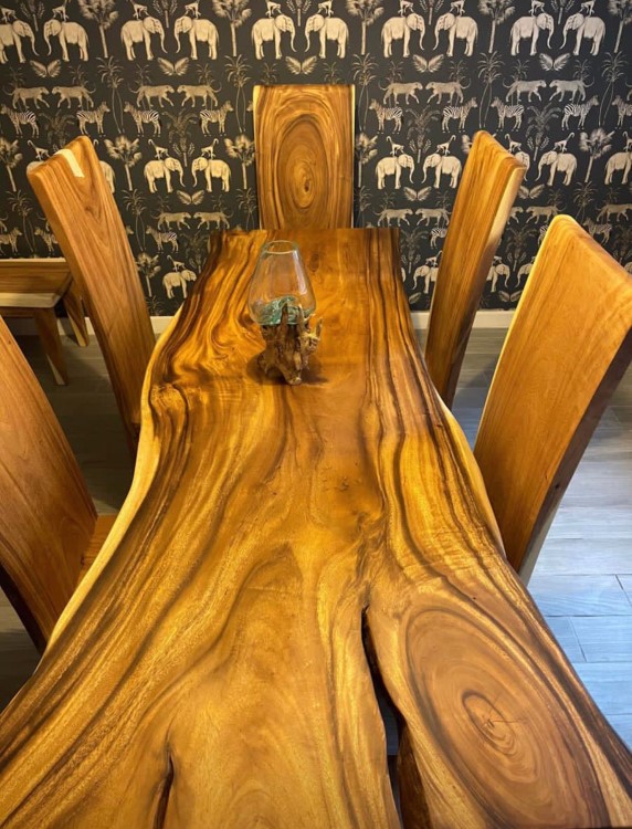 Live Edge Slab Dining Tables