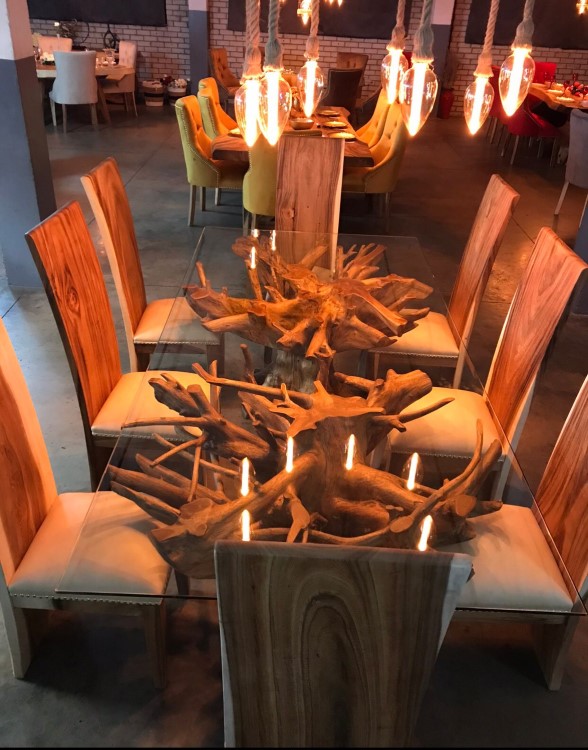 Teak Root Tables