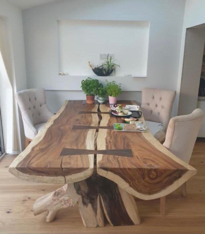 Live Edge Slab Dining Tables